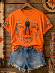 Women's Every Child Matters  T-shirt gracestitchs