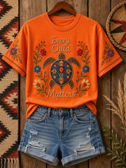 Women's Every Child Matters  T-shirt gracestitchs