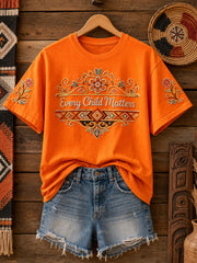 Women's Every Child Matters  T-shirt gracestitchs
