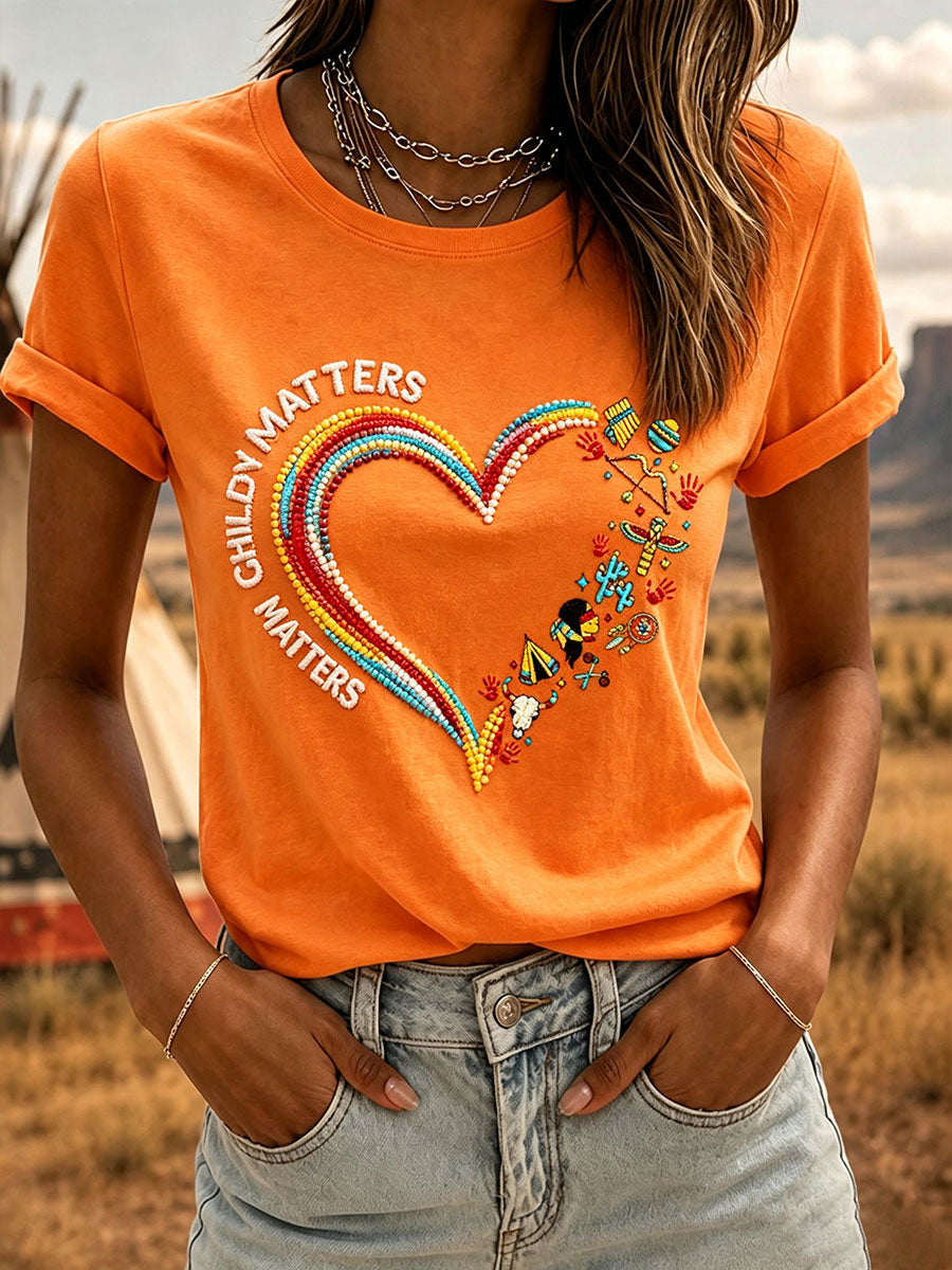 Women's Every Child Matters T-shirt gracestitchs