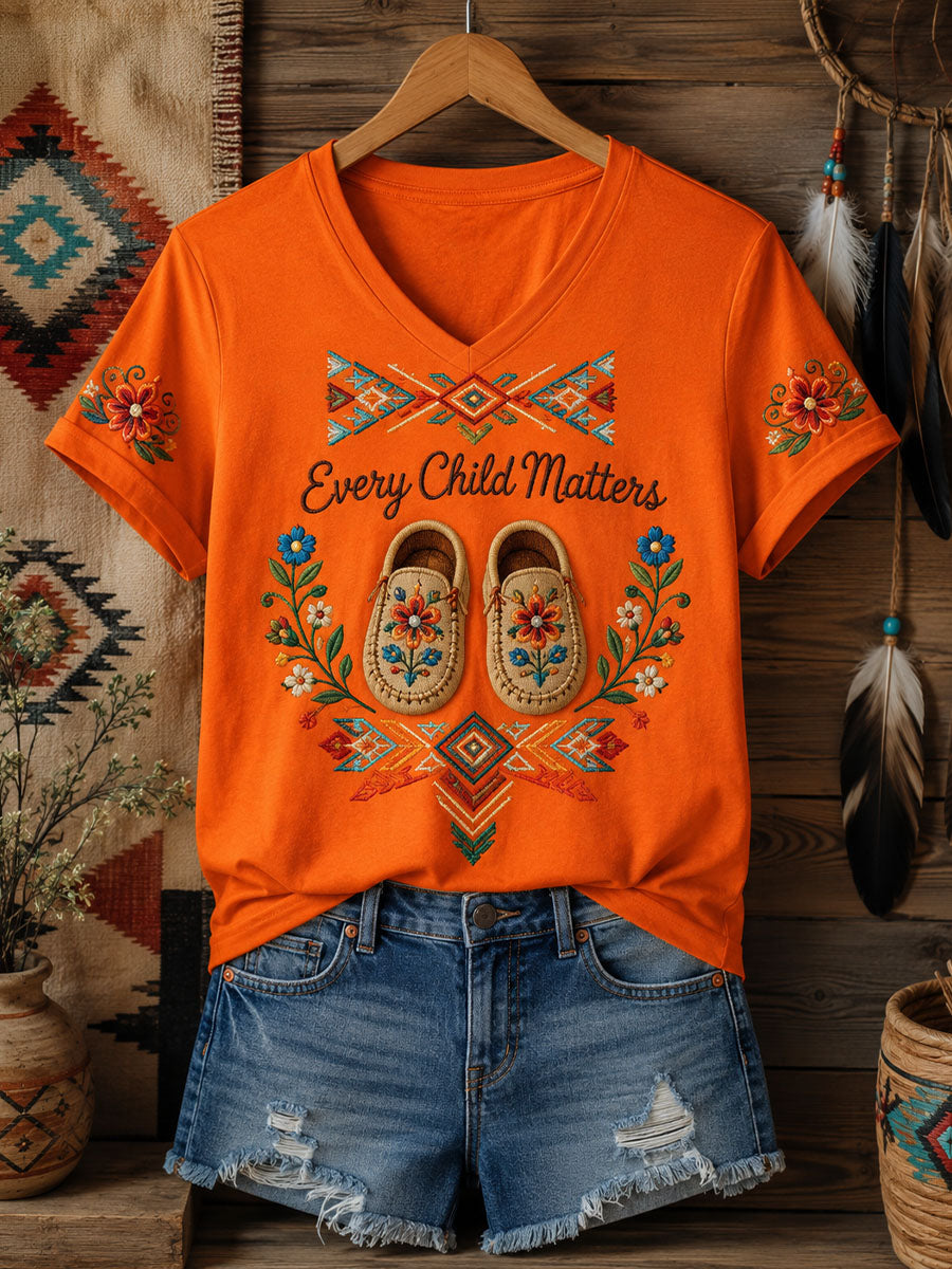 Women's Every Child Matters  T-shirt gracestitchs