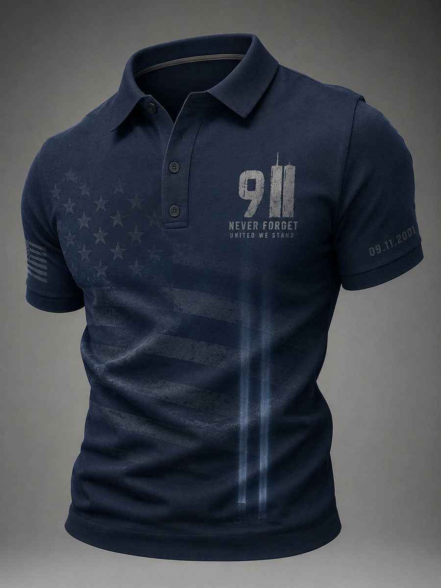 Men's 9.11 Never Forget Shirt gracestitchs