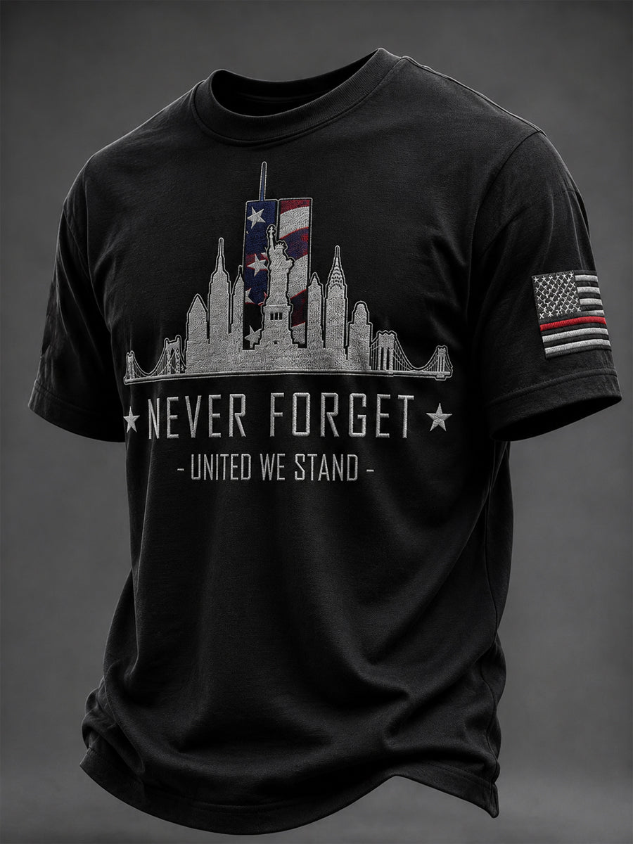 Men's America Printed T-shirt gracestitchs