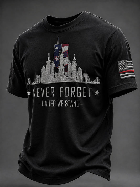 Men's America Printed T-shirt gracestitchs