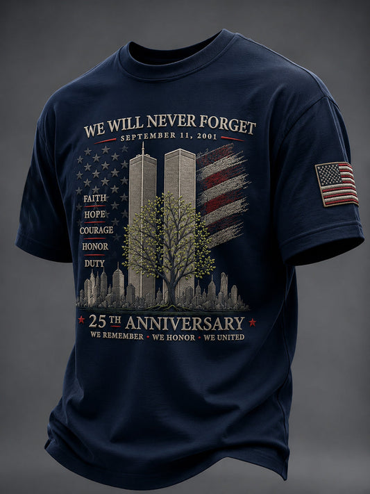 Men's America Printed T-shirt gracestitchs