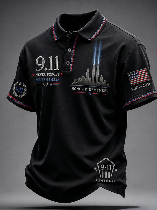 Men's 9.11 Never Forget Shirt gracestitchs