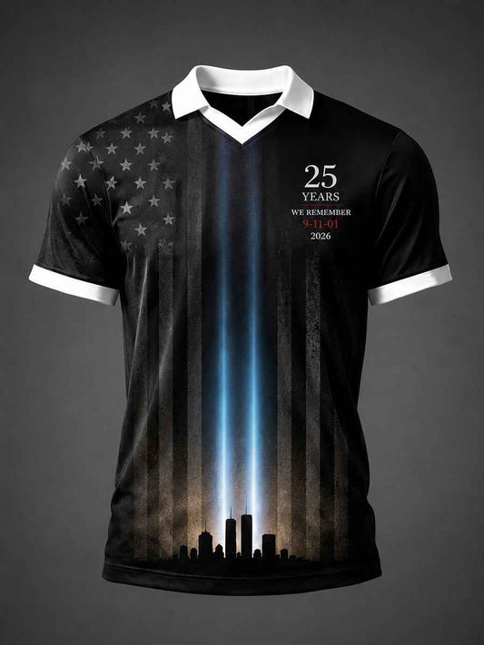 Men's 9.11 Never Forget Printed Shirt