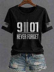 Women's America Printed T-shirt