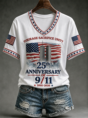Women's 9/11 Incident Short-sleeved T-shirt gracestitchs