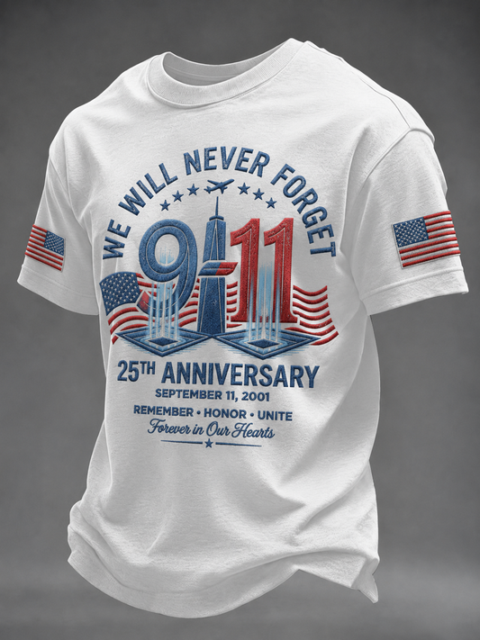 Men's 9/11 Incident Short Sleeves T-shirt gracestitchs