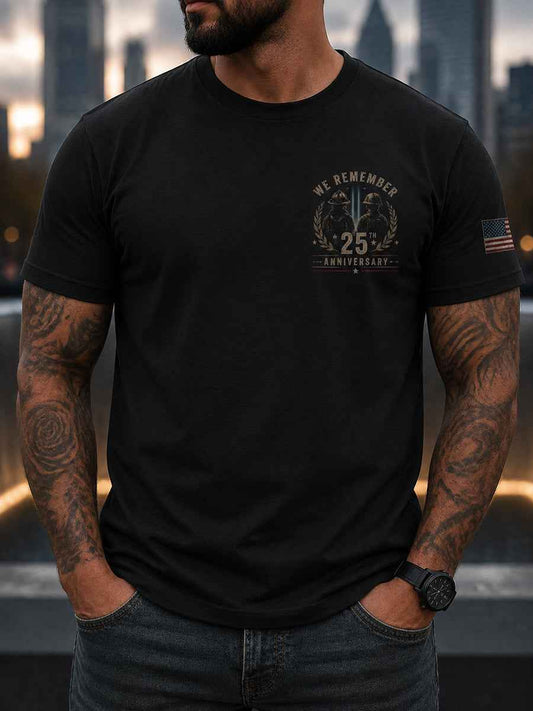 Men's 9.11 Never Forget Printed T-shirt