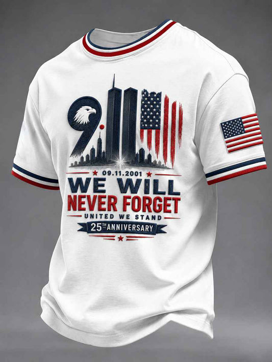 Men's America Printed T-shirt