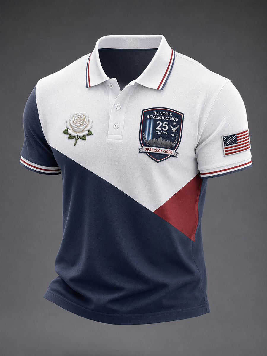 Men's 9.11 Never Forget Printed Shirt gracestitchs