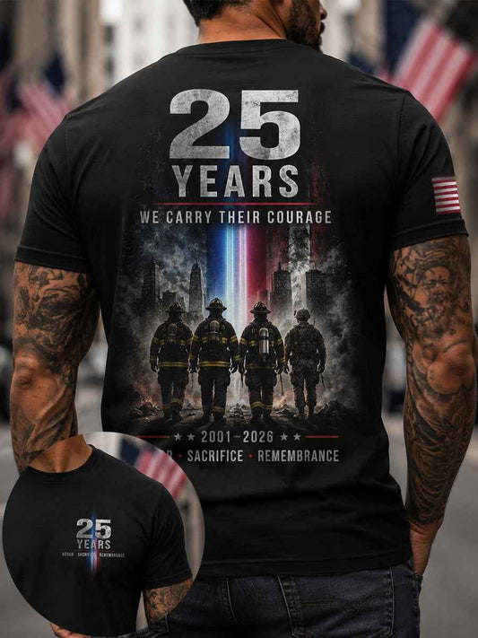 Men's 9.11 Never Forget Printed T-shirt