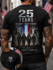 Men's 9.11 Never Forget Printed T-shirt gracestitchs