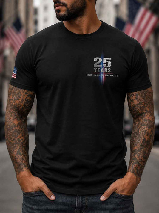 Men's 9.11 Never Forget Printed T-shirt