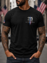 Men's 9.11 Never Forget Printed T-shirt gracestitchs