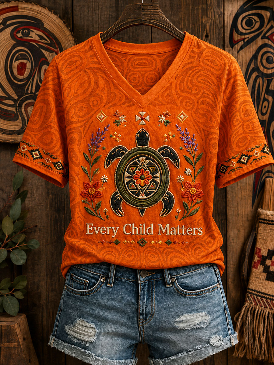 Women's Every Child Matters T-shirt gracestitchs