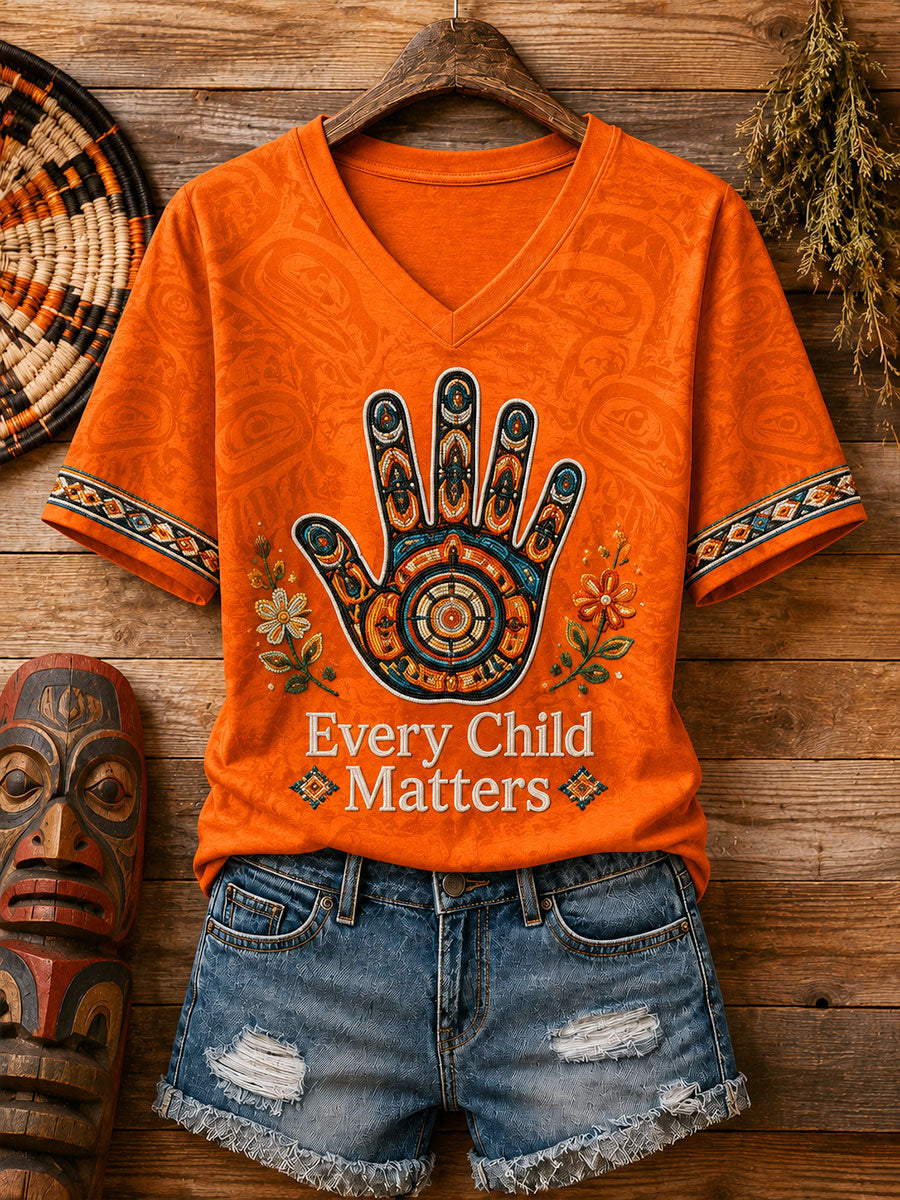 Women's Every Child Matters T-shirt gracestitchs