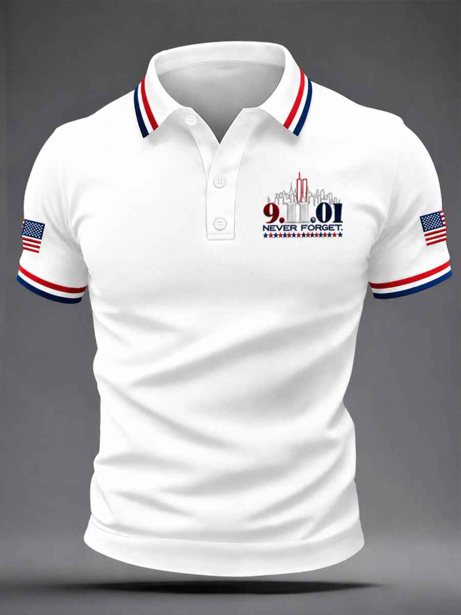 Men's America Print Casual Top
