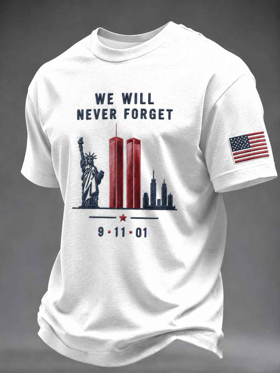 Men's America Printed T-shirt