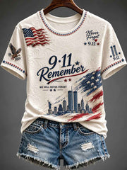 Women's 9.11 Remember Short-sleeved T-shirt