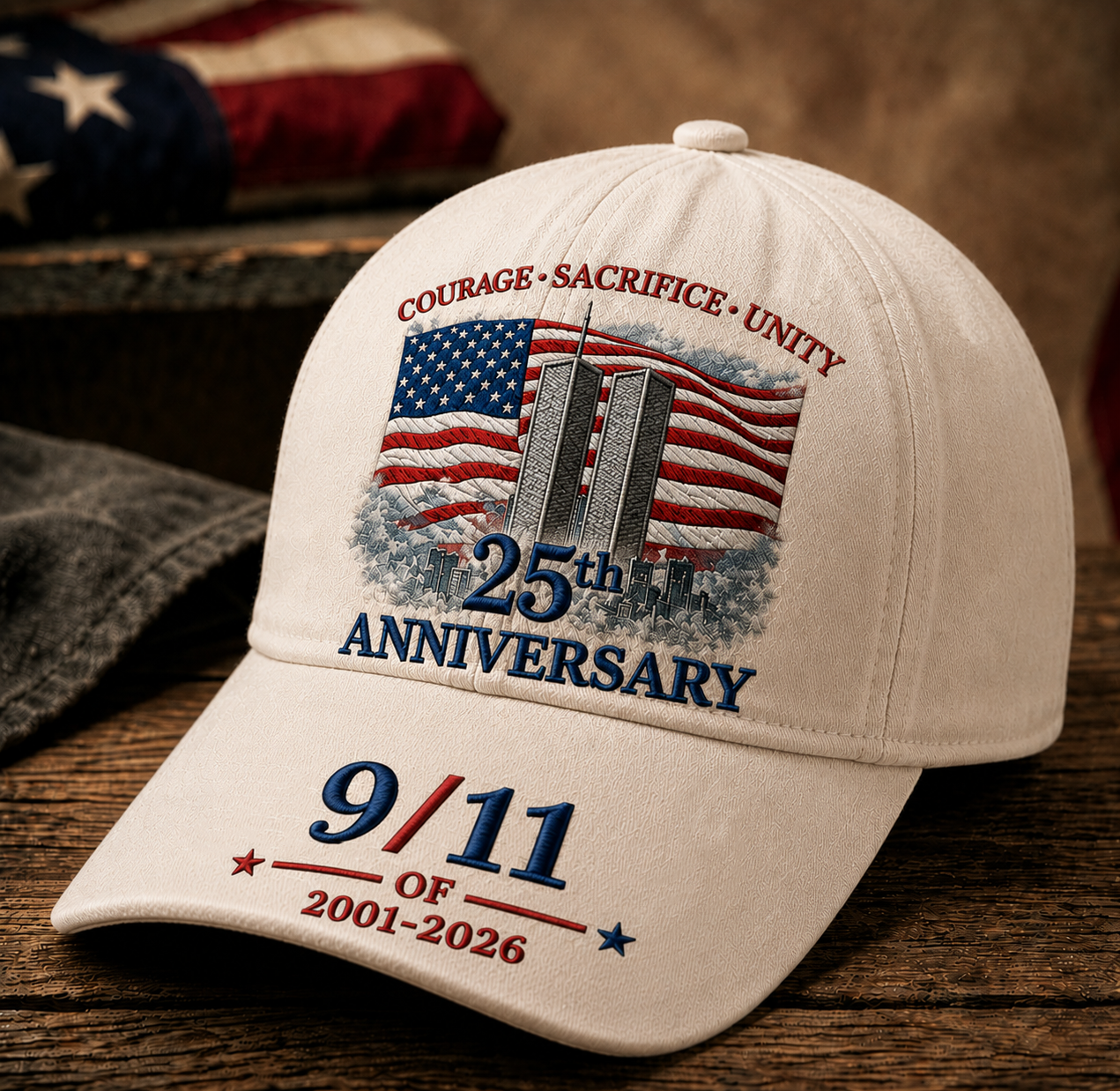 Unisex America's 9/11 Patriot Day Hat gracestitchs
