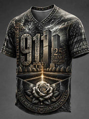 Men's V-neck T-shirt