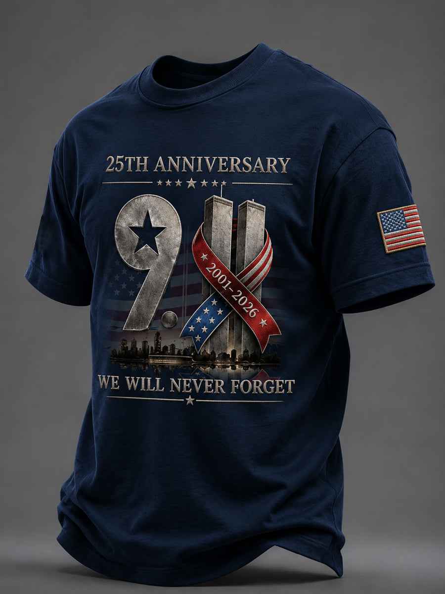Men's America Printed T-shirt