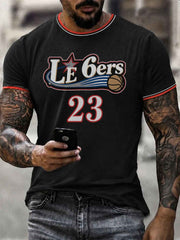 Men's Basketball 23 Printed T-shirt