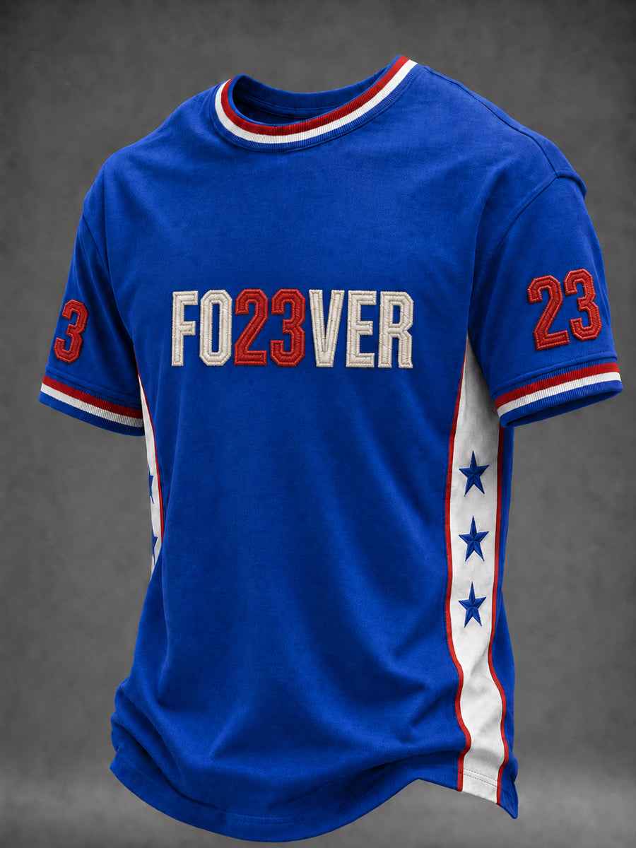 Men's Basketball Fan Graphic Short Sleeve T-shirt