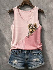 Women's Lovely Yorkshire Terrier Tank Top