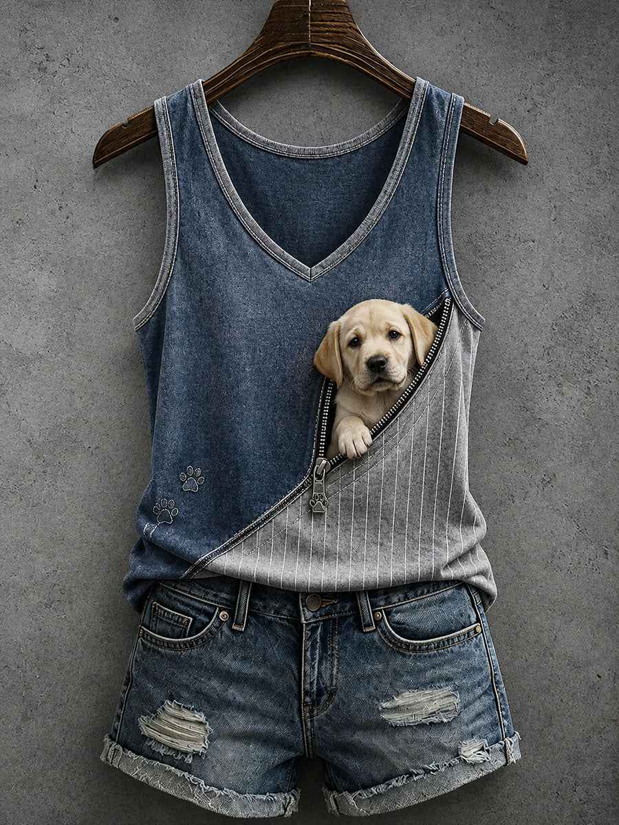 Women's Lovely Labrador Retriever Tank Top