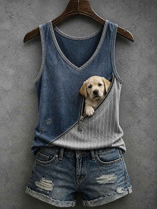 Women's Lovely Labrador Retriever Tank Top