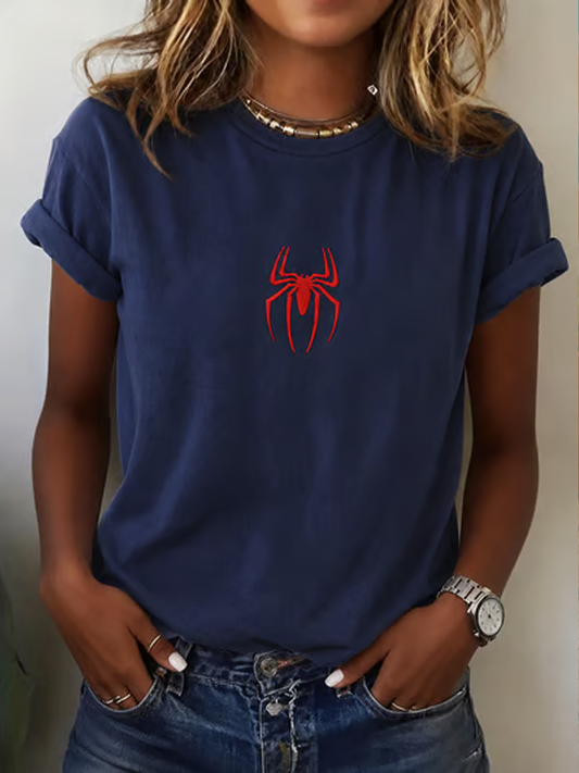 Women's Spider-Man Movies short-sleeved T-shirt gracestitchs