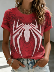 Women's Spider-Man Movies short-sleeved T-shirt gracestitchs
