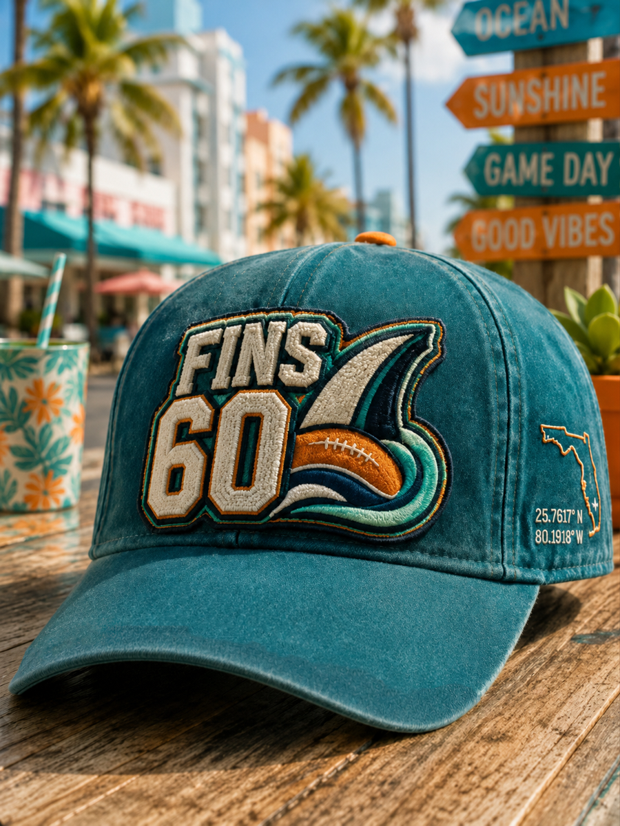 Unisex Rugby Fan Miami 60 Printed Hat gracestitchs