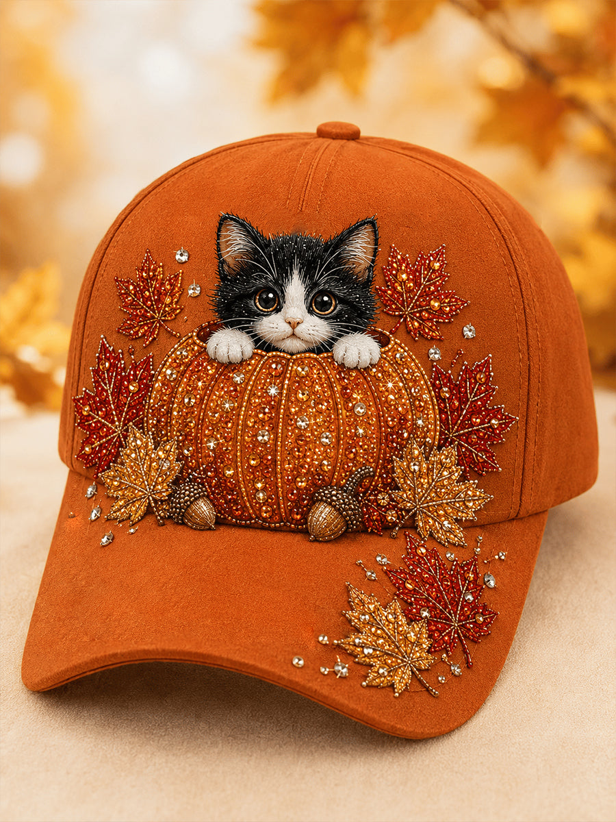 Unisex Fall Animal Print Cap gracestitchs