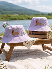 Floral Dachshund Bucket Hats gracestitchs