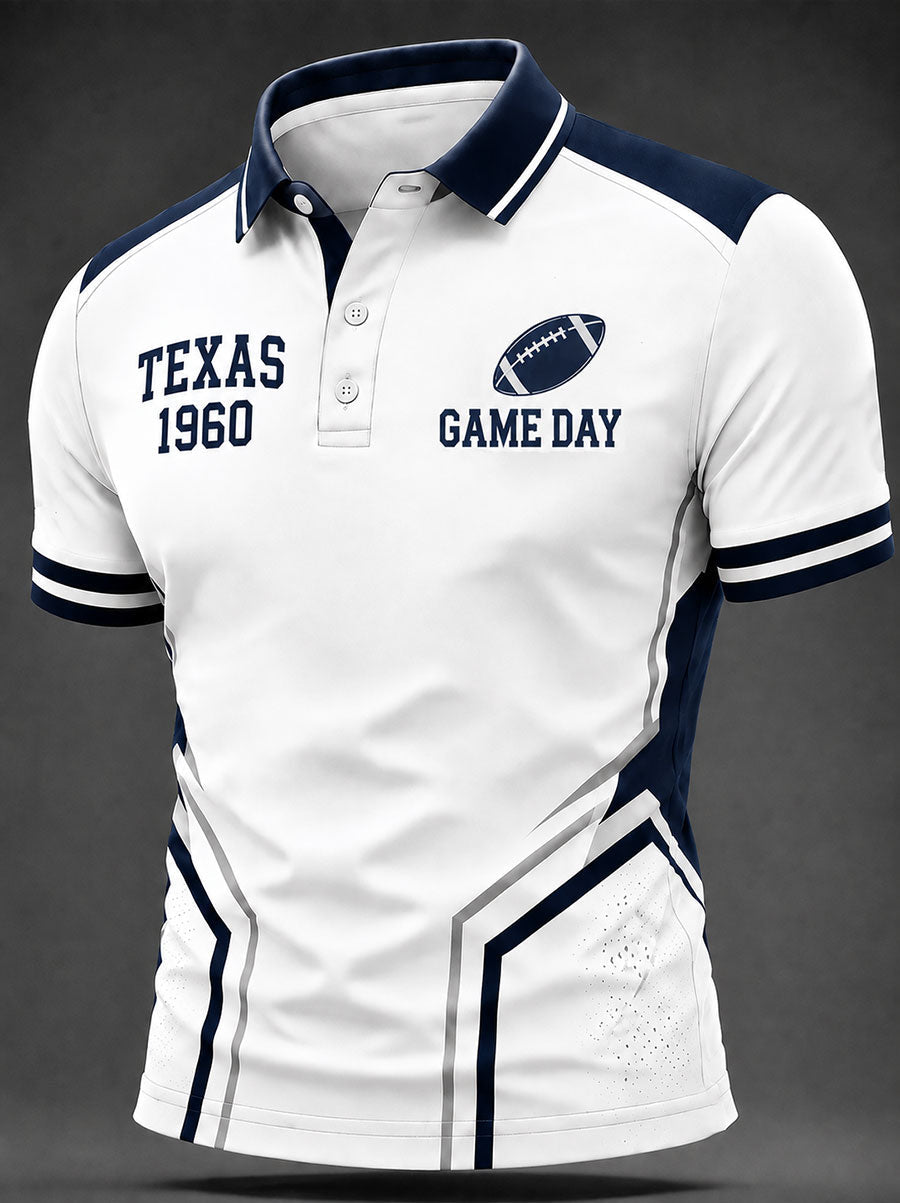 Men's Game Day Football Casual Top gracestitchs