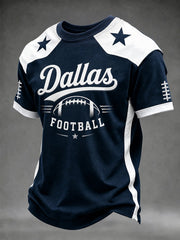 Men's Football Gameday Gift For Football Fans Casual Tee gracestitchs
