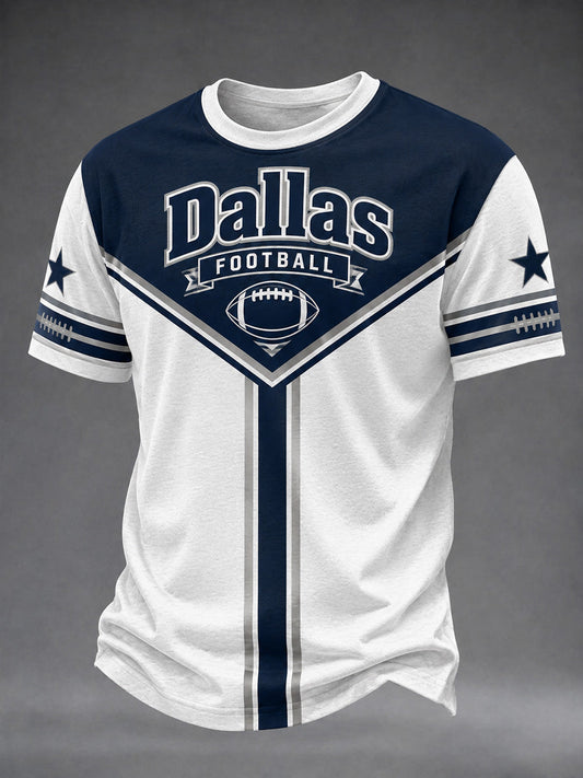 Men's Football Gameday Gift For Football Fans Casual Tee gracestitchs