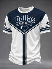 Men's Football Gameday Gift For Football Fans Casual Tee gracestitchs