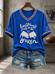 Women's Football Lover Bulls BUF Art Printed T-shirt gracestitchs