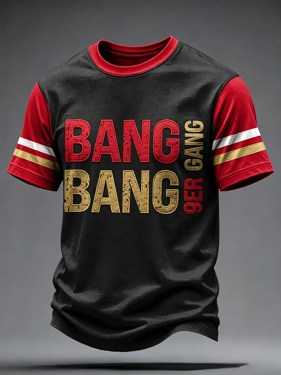 Men's Football Lover San Francisco Faithful Art Printed T-shirt gracestitchs