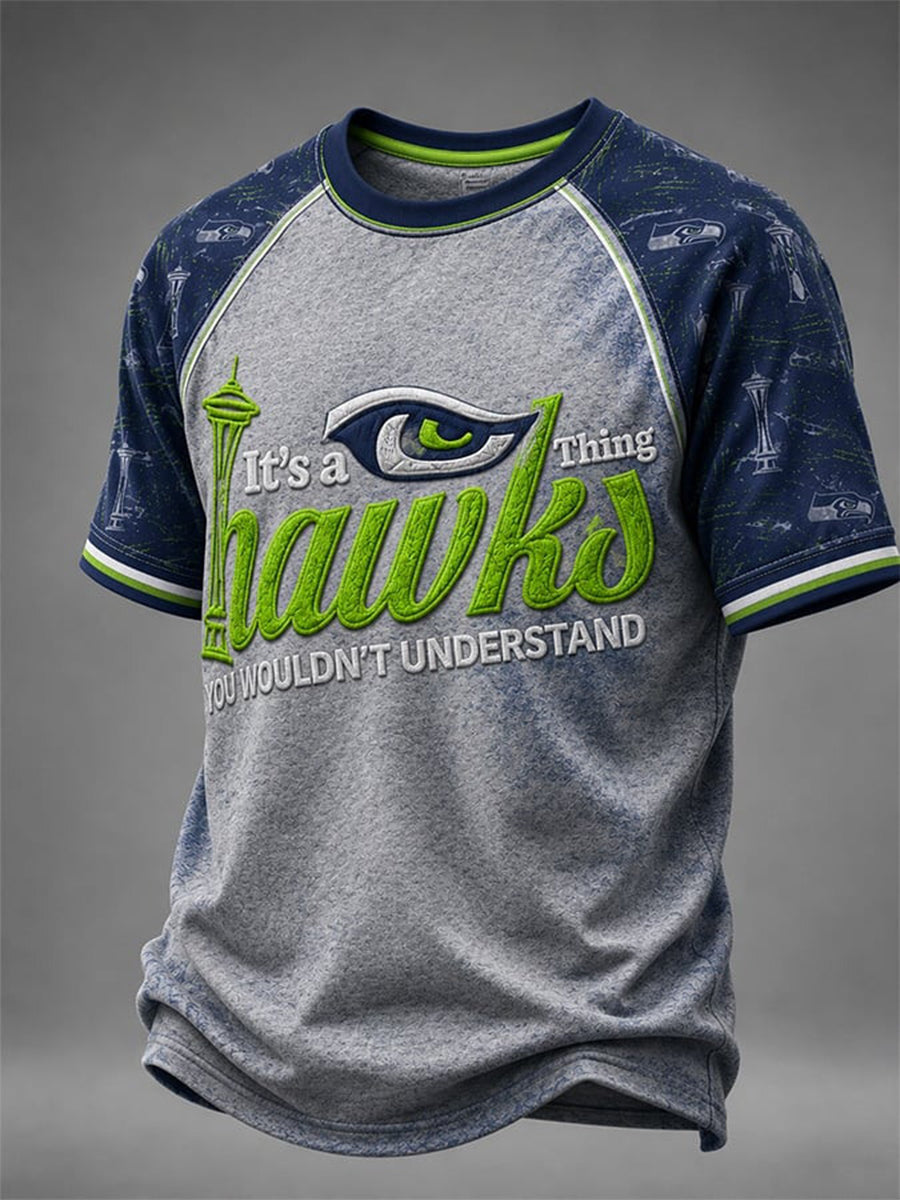Men's Football Gameday Sporty Short-Sleeve T-Shirt gracestitchs