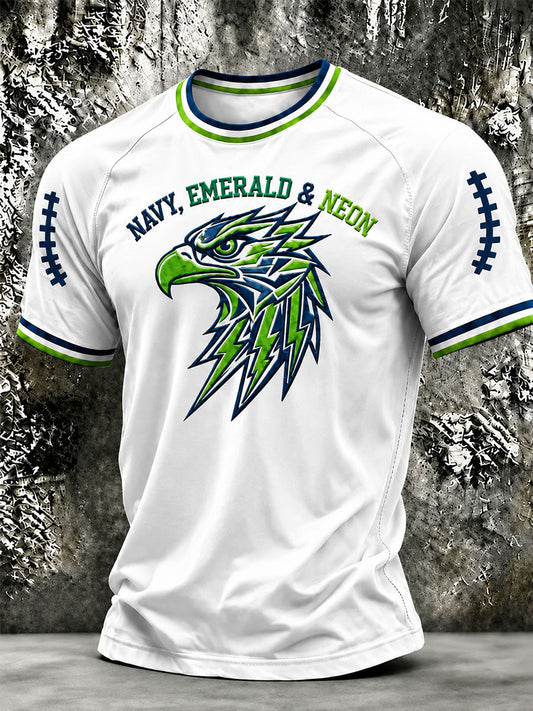 Men's Football Gameday Sporty Short-Sleeve T-Shirt gracestitchs