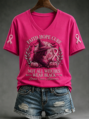 Women's In October We Wear Pink Short-sleeved T-shirt gracestitchs