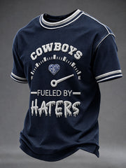 Men's Cowboys Fueled By Haters Short Sleeves T-shirt gracestitchs