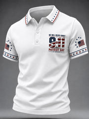 Men's America Print Casual Top gracestitchs